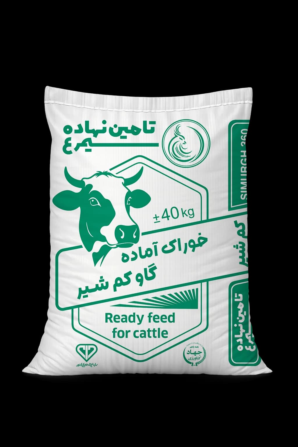 خوراک آماده گاو کم شیر