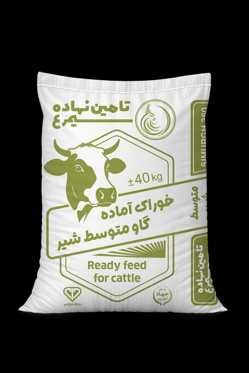 خوراک آماده گاو متوسط شیر
